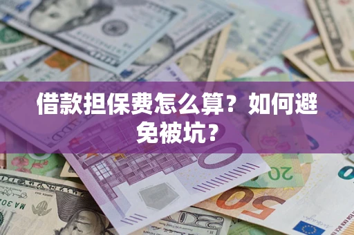 济南借款担保费怎么算？如何避免被坑？