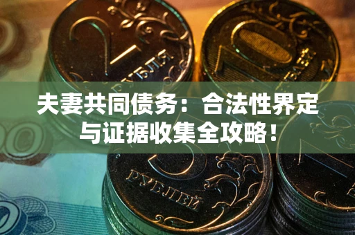 济南夫妻共同债务：合法性界定与证据收集全攻略！